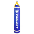 Heavy Punching Kicking Bag for Adults, Boxing, MMA, Martial Arts, Muay Thai, Strength Training Equipment, Filled, 5ft, 100 lbs, Vertical Logo - color: Blue, size: Filled