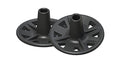 EZ-Walk/SandPad LandPad All Terrain Stabilizer Crutch Tips (Paired Pack) Made in the USA - size: Paired Pack (Crutches Only)