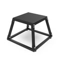 Hipicute Plyo Box Jump Platforms, 12 Inch Single Jumping Box for Men and Women for Home Gym,Black