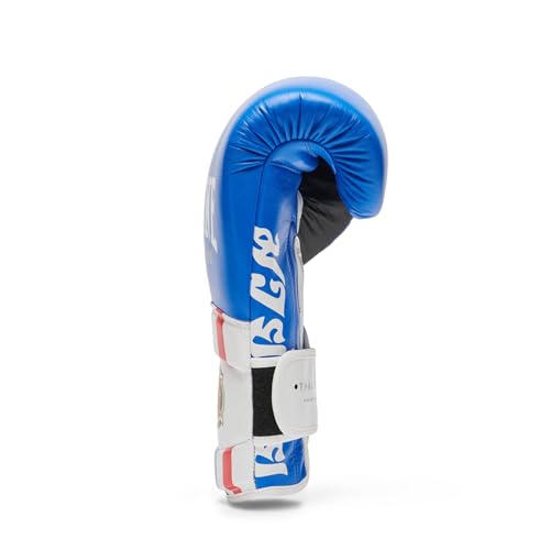 LEONE 1947, Thai Style Boxing Gloves - color: BLUE, size: 10