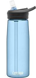 CamelBak Eddy+ Water Bottle with Bite Valve Straw, Leak‑Resistant Easy‑Sip Design for Everyday Hydration, 25oz, True Blue - color: True Blue, size: 25 Ounces