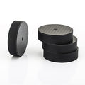 Audiocrast 4X Carbon Fiber Isolation Pads, 40x10mm Speaker Shock Absorber Vibration Dampener for Turntable, Subwoofer, Amplifier, DVD Player - size: 40x10mm