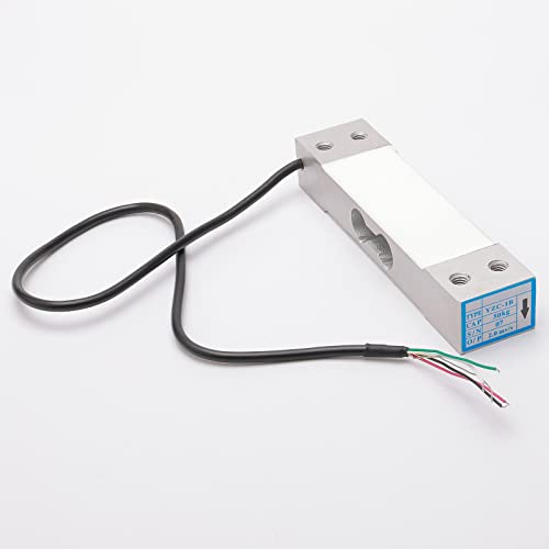 50kg Load Cell Sensor for Platform Scale Electronic Balance | C2 Accuracy, 2.0±0.15 mV/V Output, 402±6Ω Input, Durable Strain Gauge for Industrial Weighing Systems