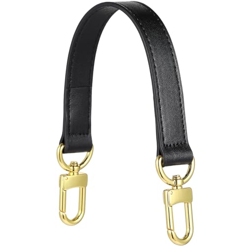 Genuine leather purse Handle compatible with Neonoe for Metis Noe BB NM Beaubourg Hobo - color: Black-purse Handles
