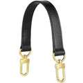 Genuine leather purse Handle compatible with Neonoe for Metis Noe BB NM Beaubourg Hobo - color: Black-purse Handles