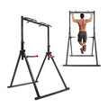 Foldable Power Tower Pull Up Bar, Free Standing Multi-function Power Tower Dip Station Adjustable Multifunction Workout Pull Up Tower Station Gym Strength Training Equipment 440 LBS Capacity