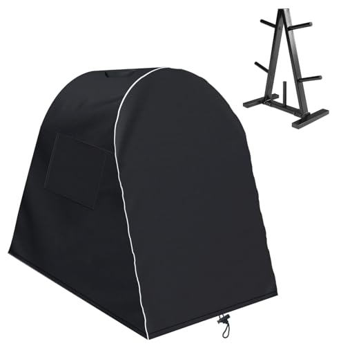 Strength Training Plate Tree Cover, Barbell Weight Rack Cover, For Home Gym CAP Triangle Barbell Weight Rack, Strength Training Tree Weight Plate Rack (Cover Only) - size: 40x20x29