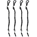 Toddmomy Ab Roller Pull Ropes Abdominal Wheel Pull Ropes Resistance Bands for Core Training Built-in Cloth Cover 4 Pack for Home and Gym Use