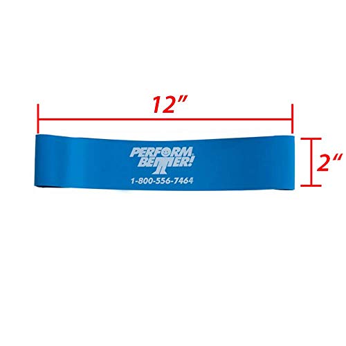 Perform Better Mini Band Resistance Loop - Exercise Bands - color: f) Set of 4 - 12x2