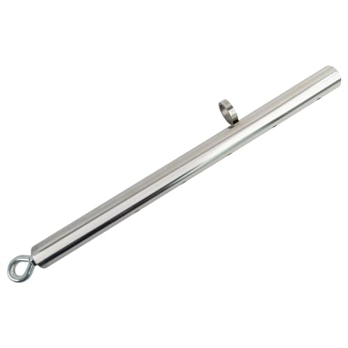 Spreader Bar Expandable Exercise Bar, Yoga Training Fitness Gear, Home Pilates Tools, Workout Bar,Sports Gym Kit - style: Silver