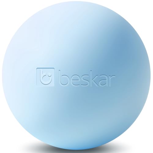 Massage Lacrosse Balls for Myofascial Release, Trigger Point Therapy and Yoga Therapy, Foot Massage Ball to Relieve Plantar Fasciitis Blue - color: Blue