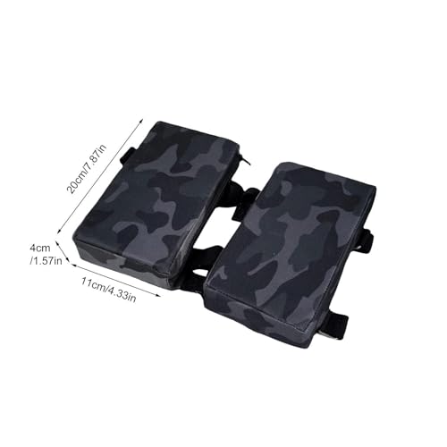 Hack Squat Shoulder Pads - Oxford Cloth Synthetic Rubber 20x11x4cm | Anti-Slip Support Cushion Gym Equipment | Attachment Barbell Pad Shoulder Protection For Home Gym Strength Training Athletes Usepro - color: Camouflage