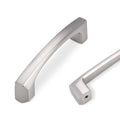 COTYKILEY 10 Pack 3Inch(76mm) Brushed Satin Nickel Kitchen Cabinet Handles Silver Cabinet Pulls Cabinet Door Handles Kitchen Cabinet Hardware Cupboard Drawer Pulls Dresser Handles - color: Brushed Satin Nickel, size: 3" Hole Center（76MM）