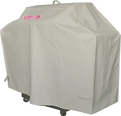 52" Heavy Duty Waterproof Gas Grill Cover fits Weber Char-Broil Coleman Gas Grill-Beige - color: beige, size: 52"