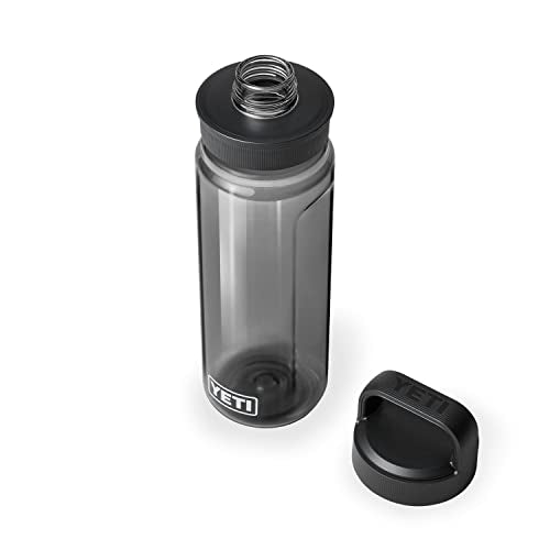 YETI Yonder Water Bottle with Yonder Chug Cap, Lightweight, Leakproof and BPA-Free - color: Charcoal, style: 25oz