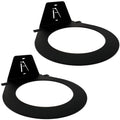 IRON AMERICAN USA Dynamax Medicine Ball Wall Mount Storage Rack, 8.5 Inches Inside Diameter, 30-lb Capacity, for Gym Exercise Sports Balls, Wall Balls and Slam Balls, Hardware Included - style: Dynamax Ball Holder (2-PACK)