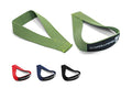Gymreapers Olympic Lifting Straps for Weightlifting, Snatch, Clean, Powerlifting, Strongman, Deadlifts - Durable Cotton with Reinforced Stitching (Pair) - color: Military Green