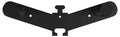 Fitvids Weight Plate Storage Rack, Weight Plate Holder Wall Mounted Bumper Plate Storage for Home Gym, Fit 2" Olympic Plates, 3 Pegs