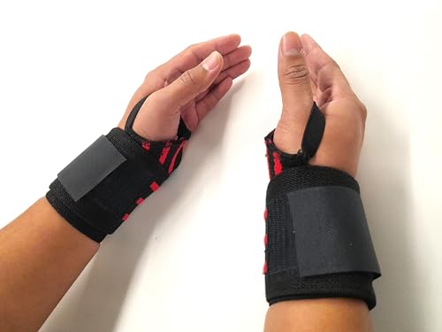 Inzer Iron Z Wrist Wraps (Pair) - Powerlifting Weightlifting Strength Training (20" - Medium)