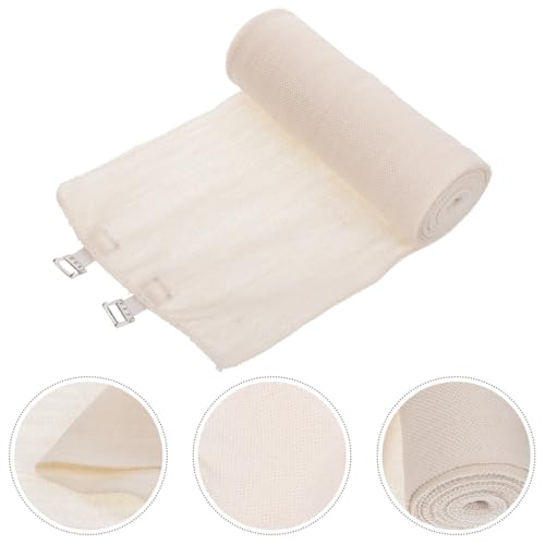 OUNONA Cotton Postpartum Belly Bandage Wrap for Women Wide Elastic Abdominal Binder Maternity Waist Compression Support for Postpartum Recovery - size: 2 Rolls