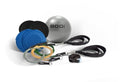 Track Pilates Home Workout Kit – Full-Body Resistance Band System with Door Anchor, Pilates Straps, Core Ball & Slides with Booties – Strength Training & Core Sculpting Set, At-Home Fitness Equipment