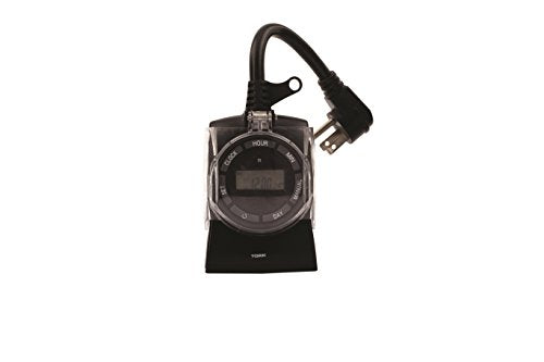 NSi Industries TORK 642E Outdoor Heavy-Duty 15-Amp 24-Hour, 7-Day Digital Plug-In General