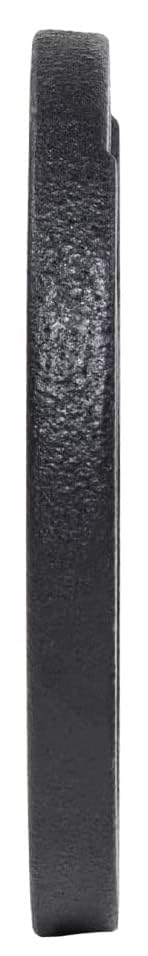 Fitvids 2-Inch Olympic and 1-Inch Standard Cast Iron Weight Plate for Strength Training & Weightlifting, Multiple Weights Available - color: Standard (1-Inch Center), style: 2.5LB Set of 4