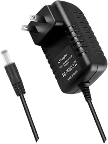 9V AC/DC Adapter for Charging TB12 VPLI-RED-02A 7.4V 2200mAh Li-ion Battery Vibrating Pliability Massage Foam Roller Tom Brady SAW12-090-1000UD ZD12D090100US