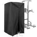 Pull Up Bar Station Cover for Power Tower,Pullup Dip Station Cover | 42x40x64,Waterproof Dustproof Heavy Duty Oxford Fabric Cover with Zipper,for Free Standing Pull Up Bar at Lowest Position - color: 42"L x 40"W x 64"H