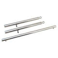 Heavy Duty Stainless Steel Expandable Silver Spreader Bar, Sports Aid Training Fitness Gear Pilates Aid Kit,Home Indoor Sports Yoga Set