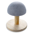 Bra Wooden Ironing Board Tabletop Small Round Base Padded Mini for Bras,Hats,Shirts,Collars,Kids Clothes Sewing Dorm Travel,Grey - size: small round