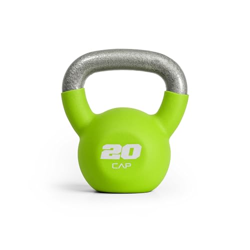 CAP Neoprene Coated Kettlebells - Multiple Sizes - size: 20.0 Pounds