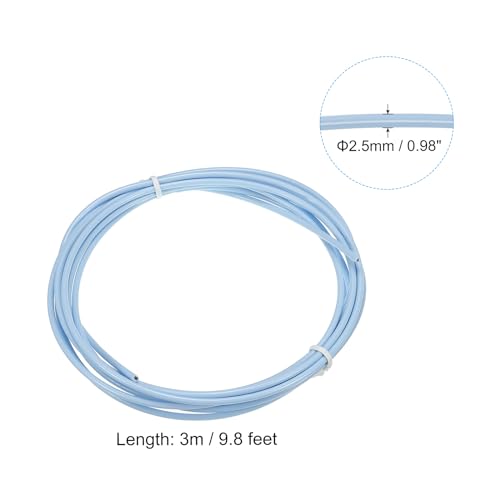 PATIKIL Speed Jump Rope Replacement Cable Professional Skipping Rope Steel Wire Replace for Rope Skipping Training - color: Blue