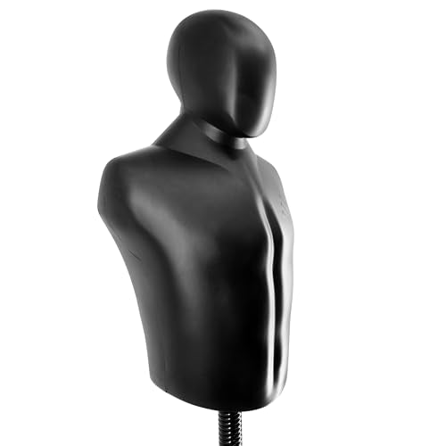 adidas MAX Height Adjustable Freestanding Punching Bag - Body Opponent Dummy with Stable Base for Boxing, Kickboxing & MMA - Professional Martial Arts Training Equipment