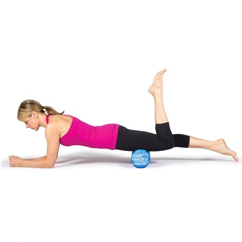 OPTP PRO-Roller Soft Density Foam Roller – Round, Blue, 36" x 6" | Soft foam roller for physical therapy, Pilates, yoga foam roll exercises, muscle recovery, blue, 36" x 6" - color: Blue 36" X 6"