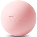 Massage Lacrosse Balls for Myofascial Release, Trigger Point Therapy and Yoga Therapy, Foot Massage Ball to Relieve Plantar Fasciitis Pink - color: Pink