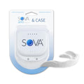 SOVA Aero Night Guard with Case - 1.6mm Thin - Custom-Molded Fit - Protects Against Nighttime Teeth Grinding & Clenching - Odor & Taste Free - Remoldable Up to 20 Times - Non Toxic