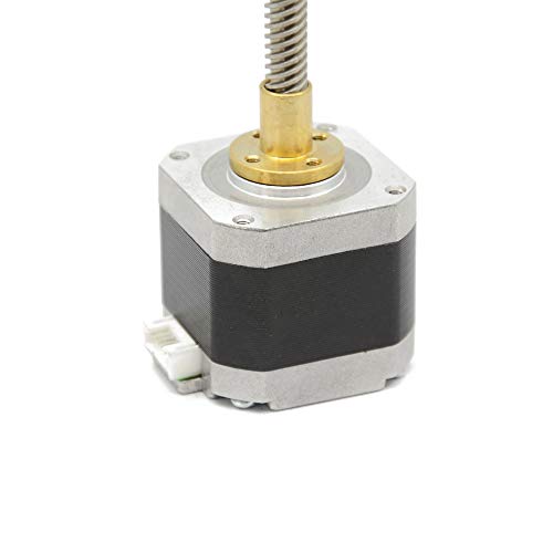 Iverntech NEMA 17 Stepper Motor with Integrated 210mm T8 Lead Screw for RepRap Prusa i3 3D Printers Z Axis or CNC Machine - size: 210-Tr8X8