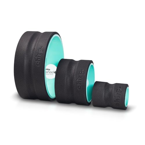 Chirp Wheel+ Foam Roller 3-Pack, Back & Neck Pain Relief, Mint | Back Roller Wheel Set, Foam Roller for Back Pain, Spine Decompression, 4/6/10 in, Neck and Muscle Recovery - size: 3 Pack