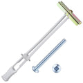 Wensilon (10 pcs) Drywall Anchors 1/4-20, Bolt Anchor, Duty Hollow Wall Anchors