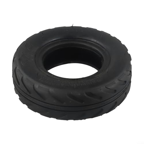 6X2 Inch Electric Scooter Tire And Inner Tube Set, 148X50mm Non-Inflatable Rubber Outer Tyre Replacement For 6X1.6 6X2 Wheel Chair, Wear-Resistant Black Tire With Easy Installation