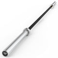 HANDBODE 7 FT Olympic Barbell 45 LB, 2-Inch Standard Weight Bar, 1000 LB | Needle Bearings, Knurled Grip, Hard Chrome Coating, Powerlifting, Bench Press, Deadlift, Squat, Hip Thrusts And Cleans - color: Black-Silver