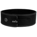 DEFY Weight Lifting Lever Belt - Pure Leather 10MM Weightlifting Lever Belt - 4" Wide lever gym belt - Gym Training Belt IPF Powerlifting Belt For Men and Women - size: XX-Large