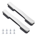 uxcell 2 Pcs Luggage Handle Replacement 8.5 Inch Suitcase Handle Carry Strap Plastic Pull Handle Grip Luggage Replacement Parts with Screws for Suitcase Box Luggage Case, White - color: White