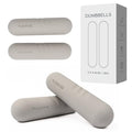 Dumbbell - Hand Weights for Exercise, Muscle Toning, Muscle Toning, Strength Building & Full Body Workout - color: IVORY, style: 2.2 lb