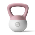 NEALFIT Soft Kettlebell 5LB/10LB/15LB/20LB/25LB, Kettlebells for Home Gym Strength Training, Anti-Slip Fitness Weights for Men Women - color: 10LB Pink-White