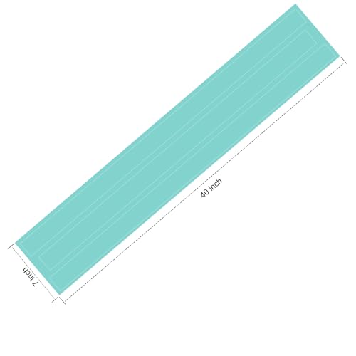 3.3ft Length Air Track Connector Mat Connector Air Track Connector Tape Strips for Air Tumble Track,Gymnastics Connector for Inflatable Airtrack Tumbling Gymnastic/Yoga/Taekwondo Mat - color: Green