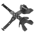 Shock Doctor Bolt Lipguard, Adult Mouth Guard Football with Strap. Mouthguard One Size Fits All - color: Black/White Lux