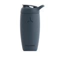 Promixx Pursuit Shaker Bottle - Insulated Stainless Steel Water Bottle and Shaker Cup - 18oz - Midnight Blue - color: Midnight Blue