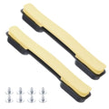 uxcell 2 Pcs Luggage Handle Replacement 8.5 Inch Suitcase Handle Carry Strap Plastic Pull Handle Grip Luggage Replacement Parts with Screws for Suitcase Box Luggage Case, Fruit Yellow - color: Fruit Yellow
